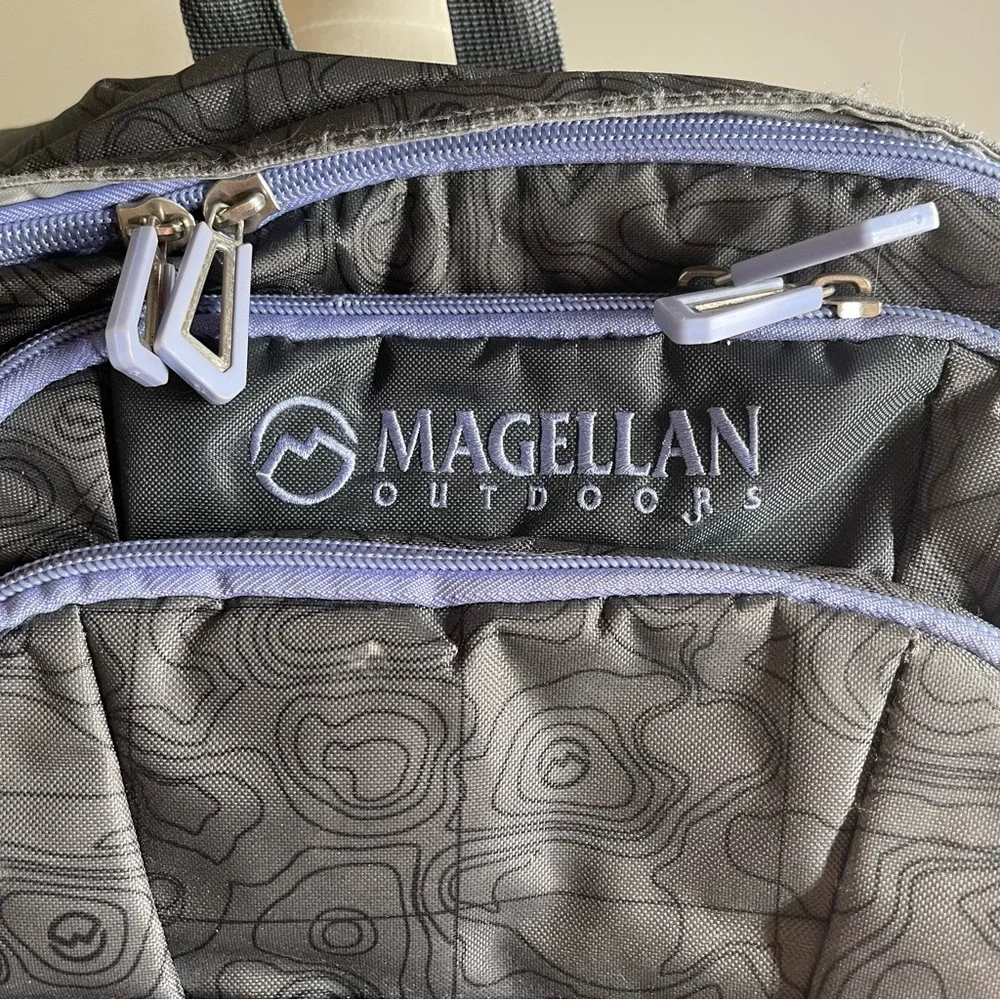 Magellan Outdoors Grey Backpack Multi-Pocket